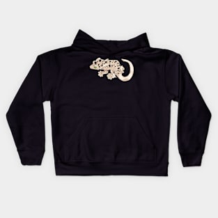 Dalmatian Crested Gecko Kids Hoodie